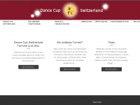 dancecupswitzerland.ch Webseite Vorschau