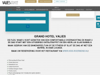 hotelvalies.nl Webseite Vorschau