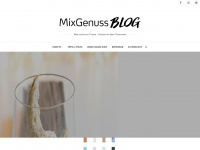 mixgenuss-rezepte.de Webseite Vorschau