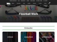 floorballwerk.ch Webseite Vorschau