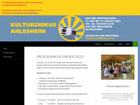 kulturzirkus.ch Webseite Vorschau