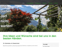 bau-garten.ch Webseite Vorschau