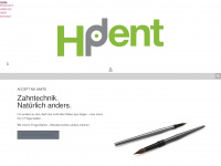 hp-dent.com Webseite Vorschau
