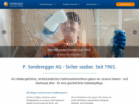 sichersauber.ch Webseite Vorschau