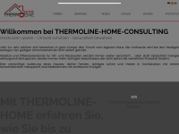 thermoline-home.com Webseite Vorschau