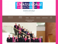 elektravokal.com Webseite Vorschau
