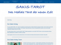 sakis-tarot.de Webseite Vorschau