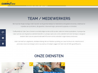 cabincare.nl Webseite Vorschau