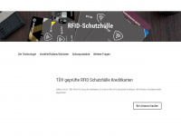 rfid-schutzhuelle.com Webseite Vorschau