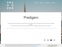 predigern.ch Webseite Vorschau
