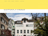 lavaterhaus.ch Webseite Vorschau