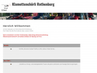 klamottenchoerli.ch Webseite Vorschau