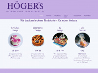 hoegers.at Webseite Vorschau
