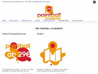 paintball-oldenburg.de Webseite Vorschau