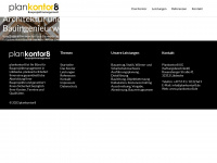 plankontor8.de Webseite Vorschau