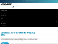 lawless.co.nz Webseite Vorschau