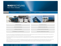 mad-recycling.com Webseite Vorschau