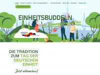 einheitsbuddeln.org Webseite Vorschau