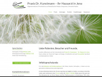hausarzt-jena.de Webseite Vorschau