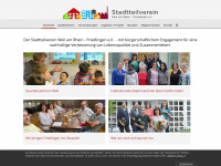 stadtteilverein-friedlingen.de Webseite Vorschau