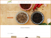 peppcorn.de Webseite Vorschau