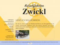 kutschfahrten-waldbrunn.de Webseite Vorschau