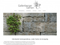 gallenberger-garten.de Webseite Vorschau