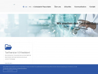 solutions-tarifaires.ch Webseite Vorschau