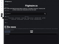 flightsim.to Webseite Vorschau