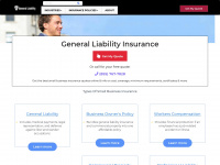 generalliabilityinsure.com Webseite Vorschau