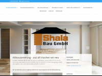 altbausanierung-shala.de Webseite Vorschau