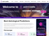 astrozella.com Webseite Vorschau