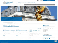 philkult.univie.ac.at Webseite Vorschau