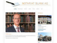 notariat-blank.ch Webseite Vorschau