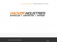 hackerindustries.de Webseite Vorschau