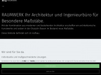 raumwerk-architektur.de Webseite Vorschau