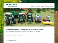 vb-power.ch Webseite Vorschau