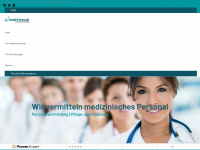 medicpersonal.ch Webseite Vorschau