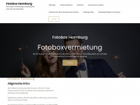 fotoboxen-hamburg.de Webseite Vorschau