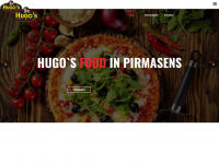 hugos-food.de Webseite Vorschau