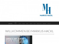 markushackl.com Webseite Vorschau