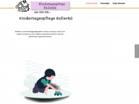 kindertagespflege-bullerbue.com Webseite Vorschau