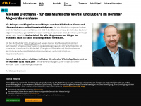 michaeldietmann.de Webseite Vorschau
