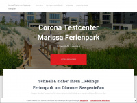 testcenter-marissa-ferienpark.de Webseite Vorschau