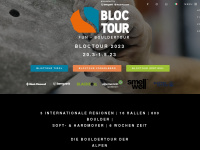 bloctour.com Webseite Vorschau