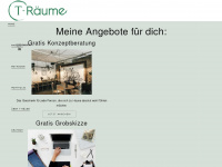 t-raeume.ch Webseite Vorschau
