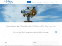gofuture.eu Webseite Vorschau