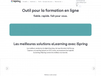 ispring.fr Webseite Vorschau