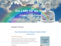 ein-licht-fuer-die-welt.com Webseite Vorschau