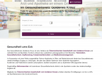 gesundheitsnetz-goldeneskreuz.at Webseite Vorschau